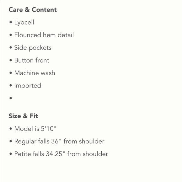 Anthropology shirt dress - Picture 3 of 5